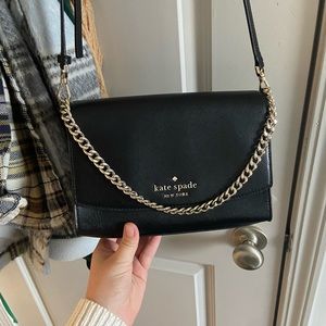 Black Kate Spade Crossbody Purse